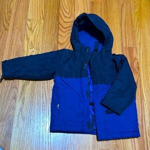 Children’s Place baby waterproof jacket with fleece layer